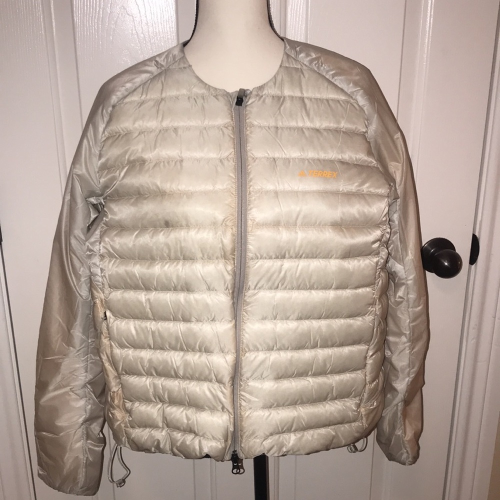 ⭐️Host Pick⭐️NWT Adidas Terrex W hike bomber jacket! Metal Grey!